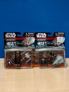 Retired / discontinued 2015 Hasbro Star Wars Micro Machines 3-Pack